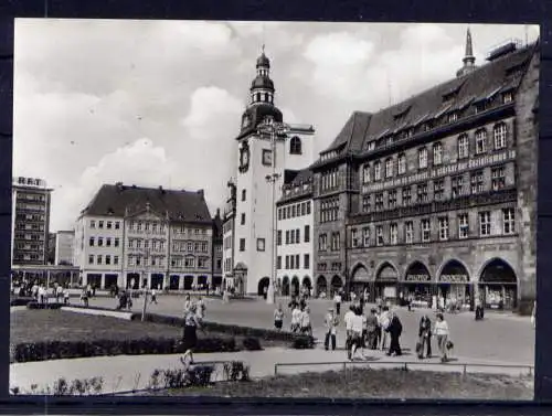(5771) Karl-Marx.Stadt - beschrieben / Sachsen Markt Rathaus