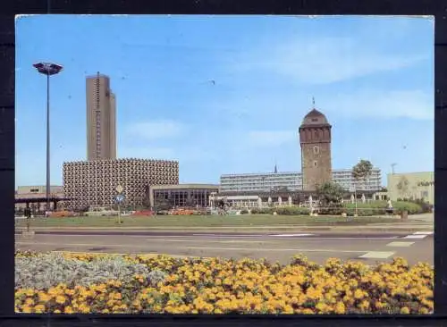 (5778) Karl-Marx-Stadt - beschrieben / Sachsen Hotel roter Turm Stadthalle