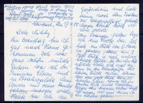 (5789) Löbau - beschrieben / Sachsen Postmeilensäule Rathaus