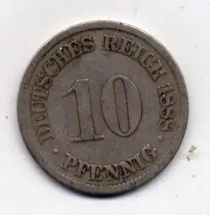 (184) Deutsches Reich Jäger.Nr. 4 / 1888 A