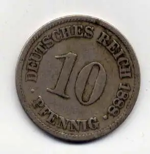 (187) Deutsches Reich Jäger.Nr. 4 / 1888 A