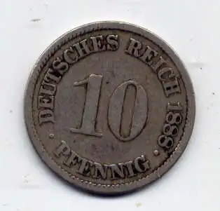 (195) Deutsches Reich Jäger.Nr. 4 / 1888 A