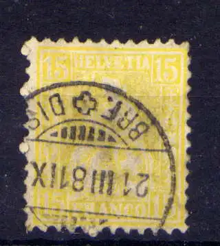 (2802) Schweiz Nr.31              O  gestempelt