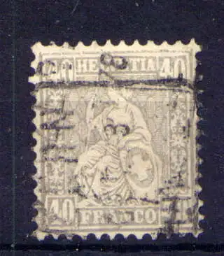 (2810) Schweiz Nr.34              O  gestempelt