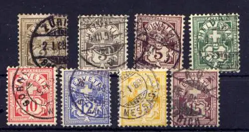 (2816) Schweiz Nr.50/7              O  gestempelt