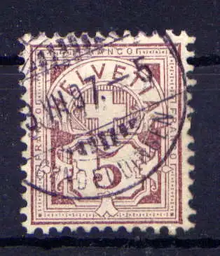 (2820) Schweiz Nr.52              O  gestempelt