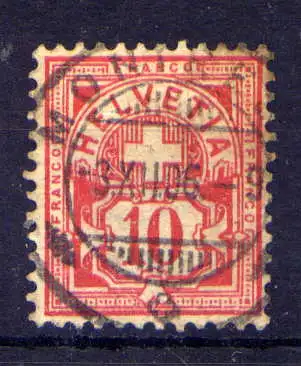 (2823) Schweiz Nr.54              O  gestempelt