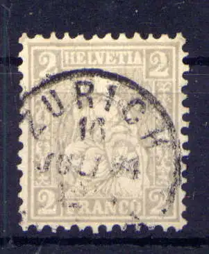 (2825) Schweiz Nr.20              O  gestempelt