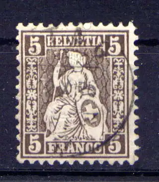 (2828) Schweiz Nr.22              O  gestempelt