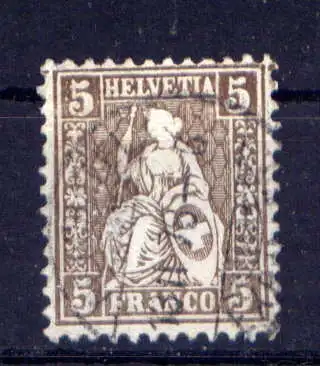 (2830) Schweiz Nr.22              O  gestempelt