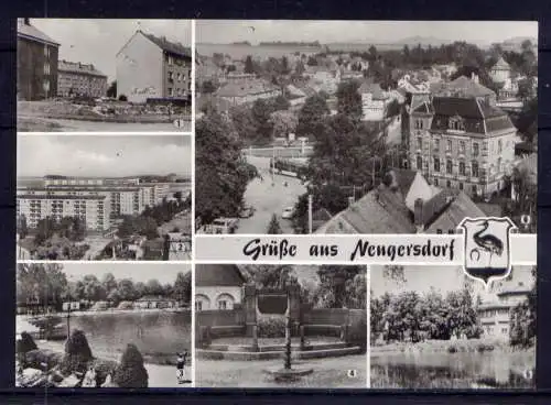 (5794) Neugersdorf - beschrieben / Sachsen Volksbad Wappen Gaststätte