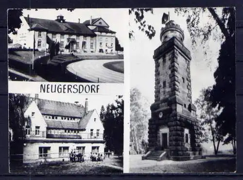 (5795) Neugersdorf - beschrieben / Sachsen Jugendherberge Turm