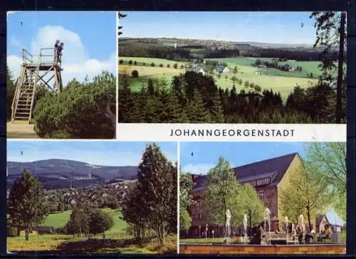 (5804) Johanngeorgenstadt - beschrieben / Sachsen Hochmoor Kaufhaus