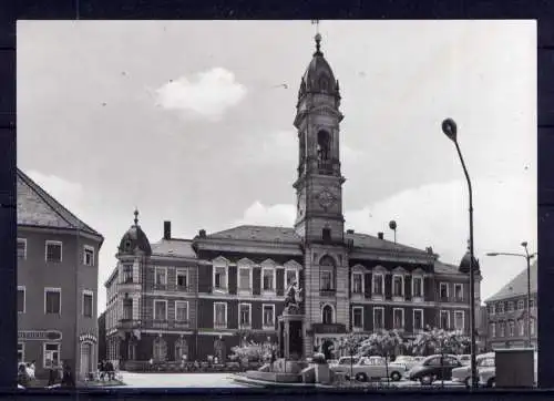 (5805) Großenhain - beschrieben / Sachsen Rathaus PKW