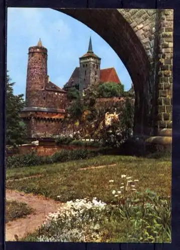 (5808) Bautzen - beschrieben / Sachsen Alte Wasserkunst Burg