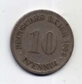 (206) Deutsches Reich Jäger.Nr. 13 / 1896 D