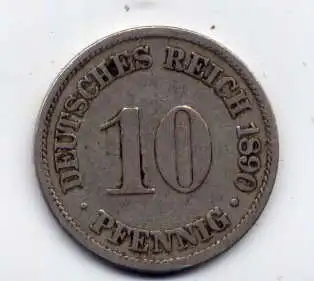 (207) Deutsches Reich Jäger.Nr. 13 / 1890 A