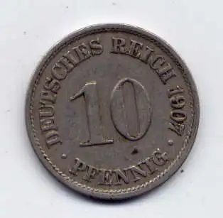 (212) Deutsches Reich Jäger.Nr. 13 / 1907 A