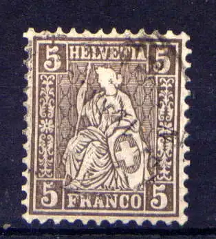 (2832) Schweiz Nr.22              O  gestempelt
