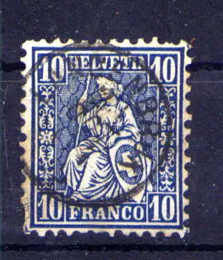 (2834) Schweiz Nr.23              O  gestempelt