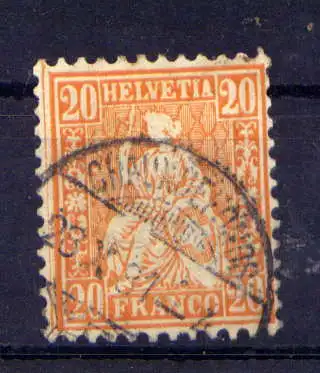 (2838) Schweiz Nr.24              O  gestempelt