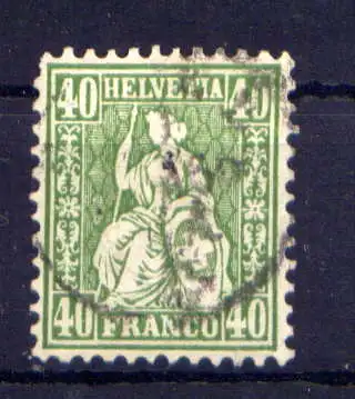(2845) Schweiz Nr.26              O  gestempelt