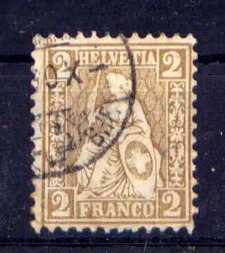 (2848) Schweiz Nr.29              O  gestempelt