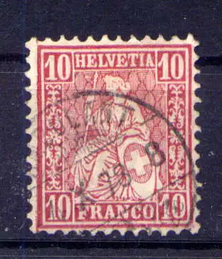 (2854) Schweiz Nr.30              O  gestempelt