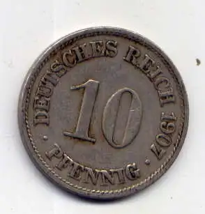 (223) Deutsches Reich Jäger.Nr. 13 / 1907 A