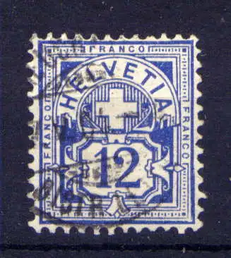 (2857) Schweiz Nr.55              O  gestempelt