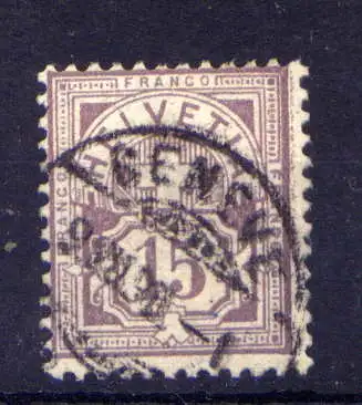 (2858) Schweiz Nr.57              O  gestempelt