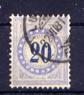 (2862) Schweiz Porto Nr.6              O  gestempelt