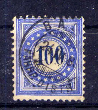(2863) Schweiz Porto Nr.8              O  gestempelt