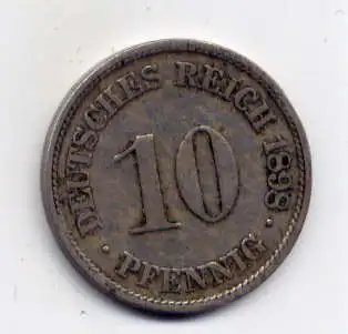 (250) Deutsches Reich Jäger Nr. 13 / 1898 F