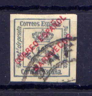 (1247) Spanische Post in Marokko Nr.4                   O  gestempelt