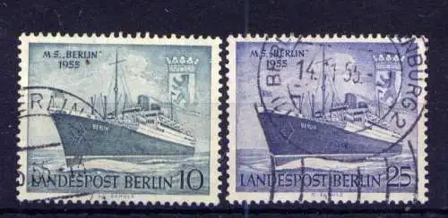 (2836) Berlin West Nr.126/7        O  gestempelt