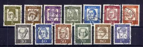 (2870) Berlin West Nr.199/212        O  gestempelt