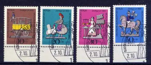 (2893) Berlin West Nr.348/51        O  gestempelt