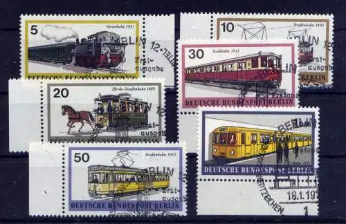 (2901) Berlin West Nr.379/84        O  gestempelt