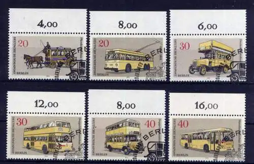 (2941) Berlin West Nr.446/51        O  gestempelt