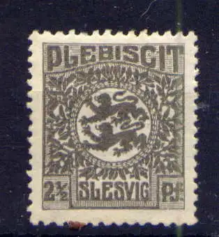 (001) Schleswig Nr.1                         **  postfrisch      