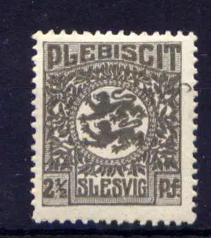 (002) Schleswig Nr.1                         **  postfrisch      