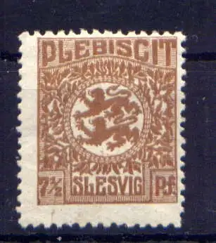 (006) Schleswig Nr.3                         **  postfrisch      