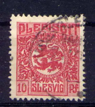 (007) Schleswig Nr.4                         O  gestempelt