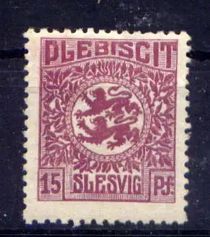 (008) Schleswig Nr.5                         **  postfrisch      