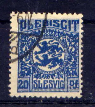 (009) Schleswig Nr.6                         O  gestempelt