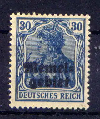 (130) Memel Nr.15                         **  postfrisch      