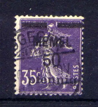 (135) Memel Nr.23                         O  gestempelt