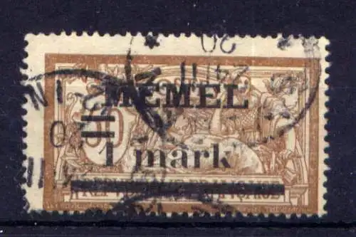 (136) Memel Nr.26                         O  gestempelt