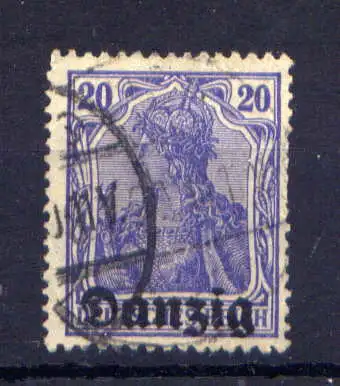 (264) Danzig Nr.4                         O  gestempelt